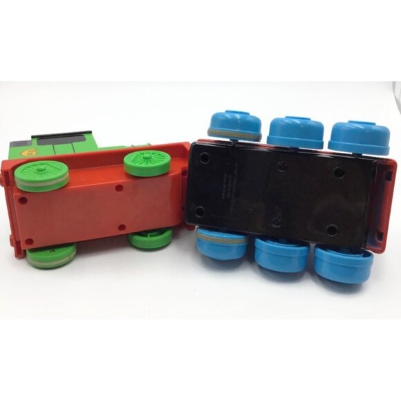 2 Tomy Push Down N Go Thomas the Tank and Percy Train Engine Lot Vintage 2004 - Picture 10 of 11